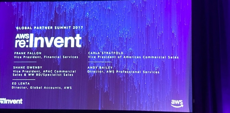 Amazon Reinvent 2017 Amazon Web Services