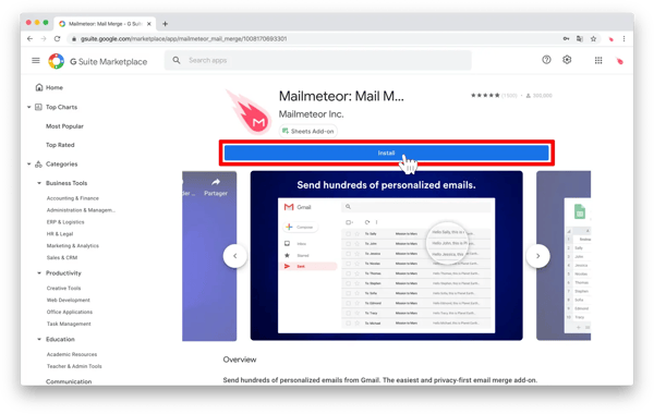 tutorial-mailmeteor-install