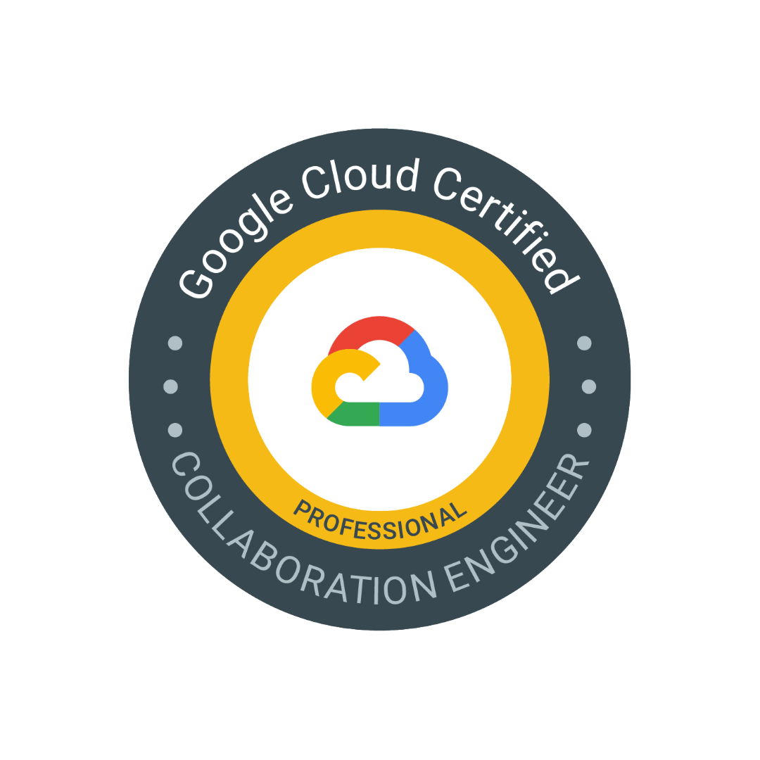 Google Cloud Certified-Collaboration Engineer 